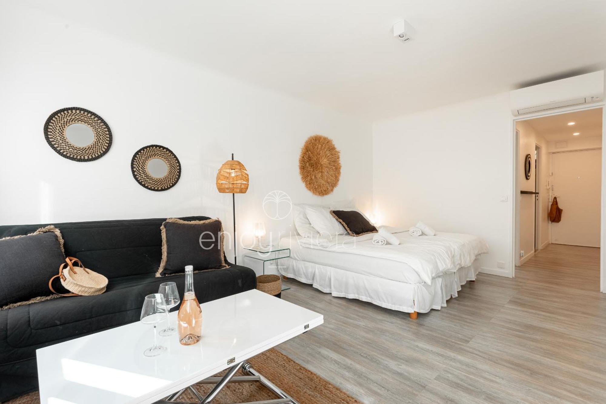 " Tulum " Citycenter - 100M Plage - Calme - Wifi - Clim Канны Экстерьер фото